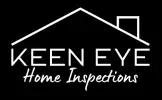 Logo for Keen Eye Home Inspections with a house outline above the text. - My Personal Painter - My Personal Painter Keen Eye Home Inspections logo